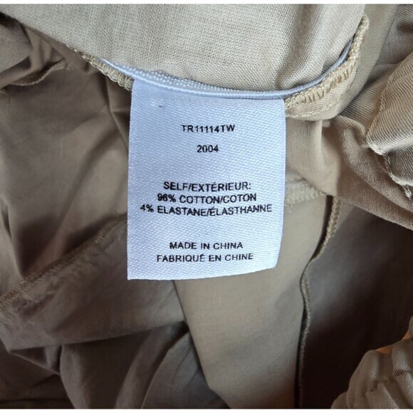 Derek Lam 10 Crosby Women's Joggers Khaki Tan Pants Size 8 Medium - Picture 11 of 12